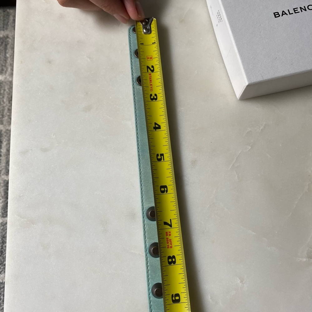Balenciaga leather studded bracelet - Picture 12 of 13